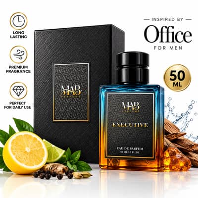EXECUTIVE by MAB NEXUS Mens Perfume 50ml with Gift Box