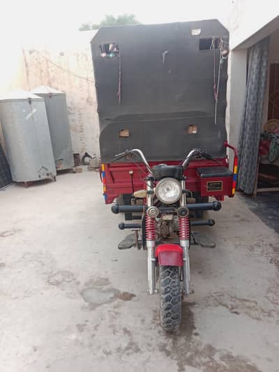 2024 Model Red Colour 100cc Lodar Ricksha
