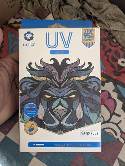 samsung S9 plus uv glass protector