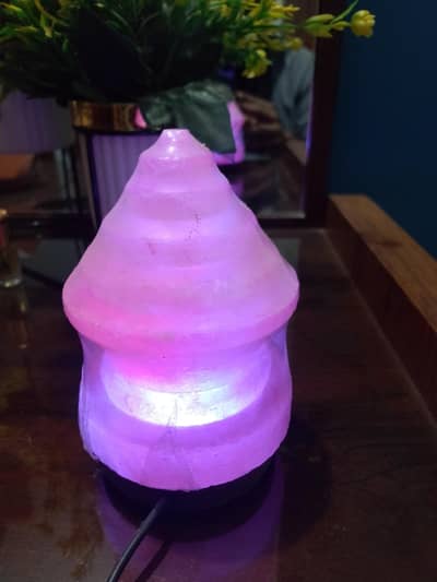 New Khwera salt Mine Table lamp wit light