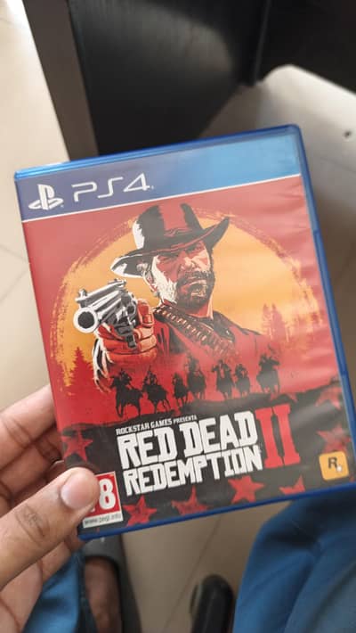 rdr 2 and gta 5 both games and srachtless CDs