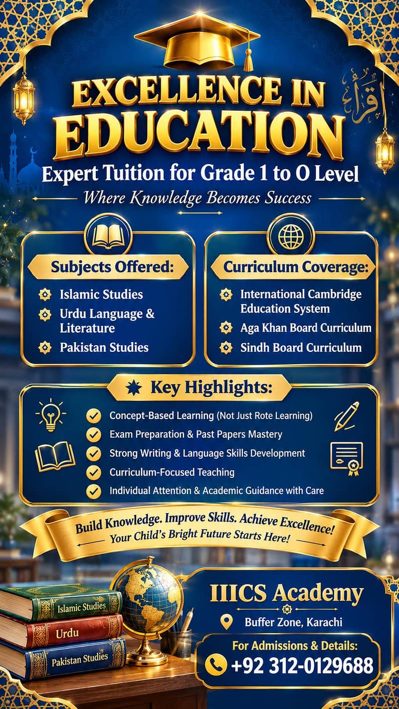 Tutor / Moallim available 0