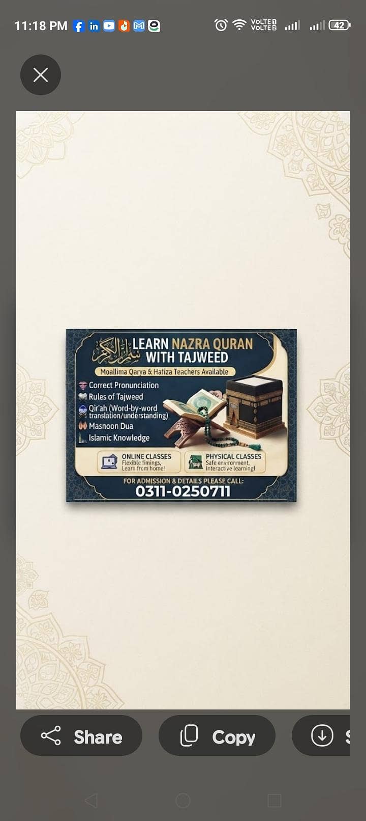 Tutor / Moallim available 6