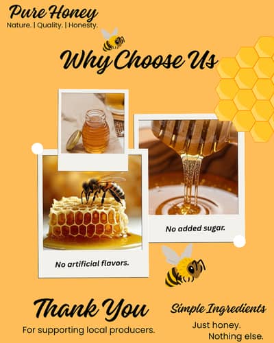 100% Pure Natural Honey (Khalis Shahad)