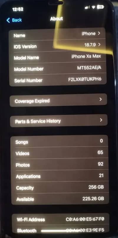 Apple iPhone XS Max