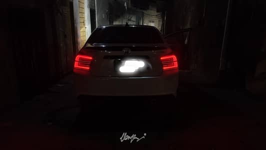 Honda city back light
