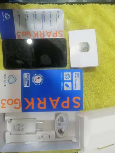 Tecno Spark go 3 8Gb Ram 128Gb Rom PTA New BoX pack