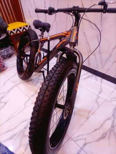 Imported Fat tyre 26" Bicycle lightweight Carbon fiber  Show winner