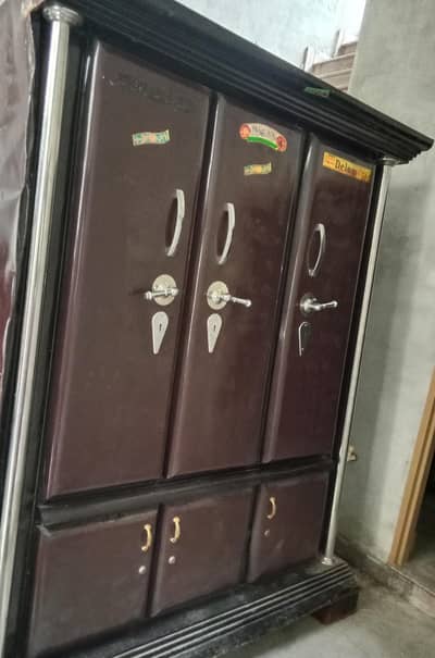 3 Door Safe Almari / Iron Cupboard For Sale - Deluxe Model