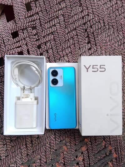 Vivo Y55 8+8 128 full box