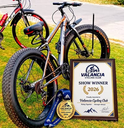 Imported Fat tyre 26" Bicycle lightweight Carbon fiber  Show winner