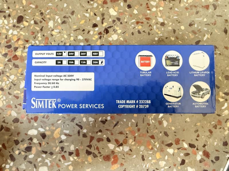 Simtek battery charger 1