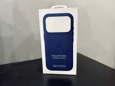 Iphone 18 pro max techwoven case blue with magsafe