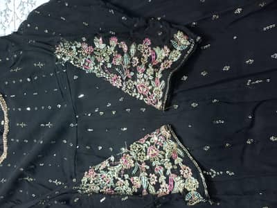 Black maxi of Batik