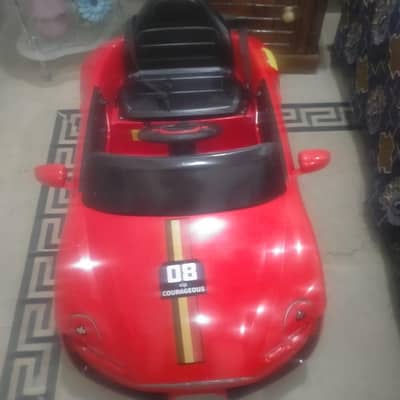 Kids Car 08 Courageous Red Porsche 12V 30KG Heavy Duty Remote Control.