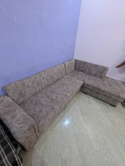 L Shape Sofa Set for Sale | Slightly Used | Good Condition