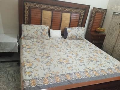 bad + side tabel+dressing tabal  and 2 tabel set