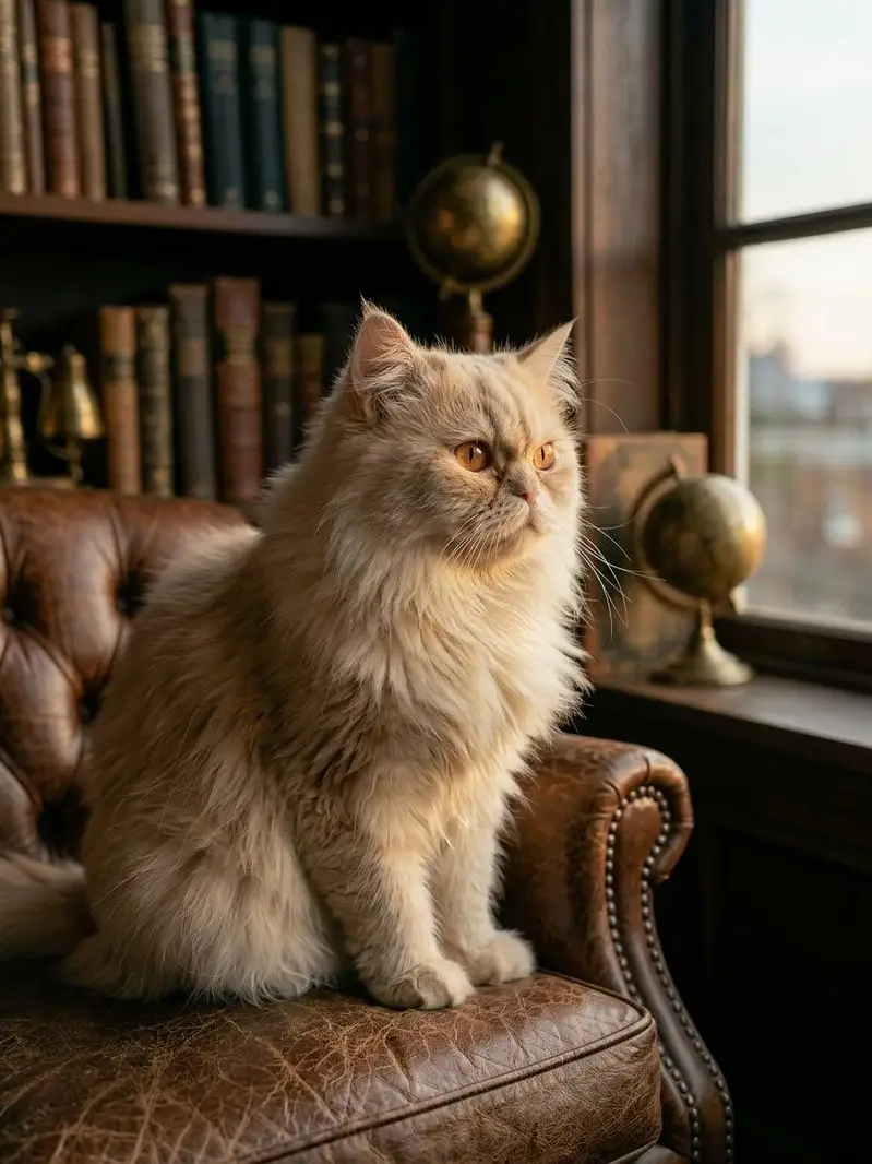 Georgious and beautiful creamy Persian cat | 2 years old | Healthy — photo 2
