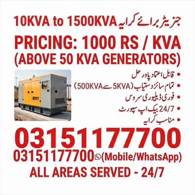 60kva Diesel generator  For Sale