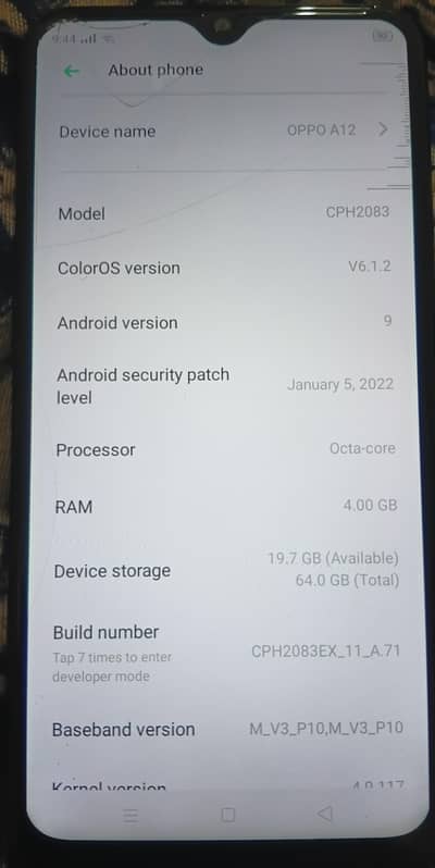 OPPO A12