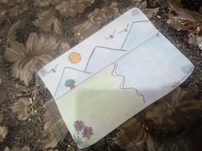hand made wall painting