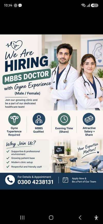 Required MBBS Doctor