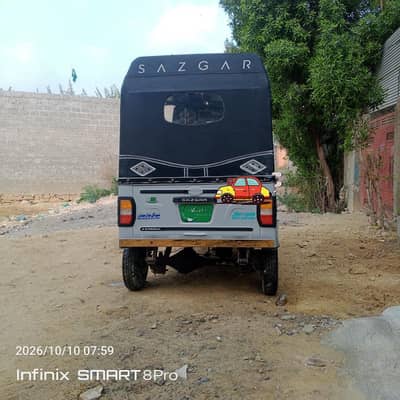 sazgar Raksha good condition 4 tires new 5th month (03102609217)