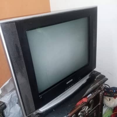 Samsung Slimfit CRT Television.