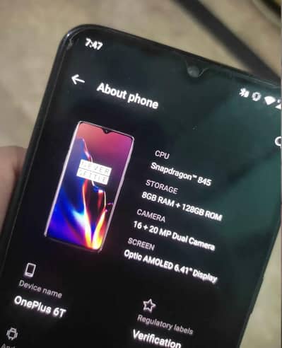 One Plus 6T