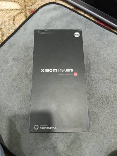 Xiaomi 15 ultra just box open new pta oky online 12. . . 256
