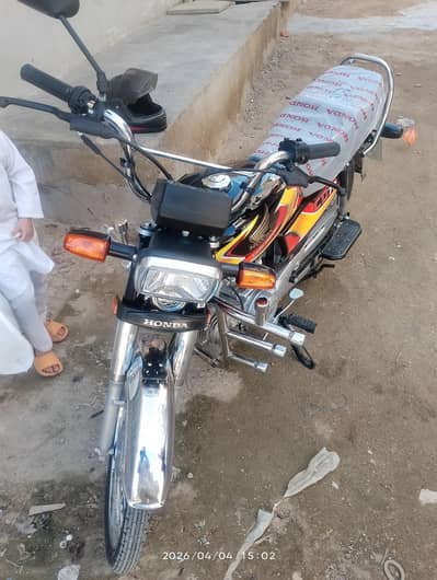 New bike Total 650 km used