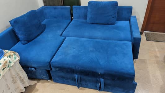 double Sofa cum bed