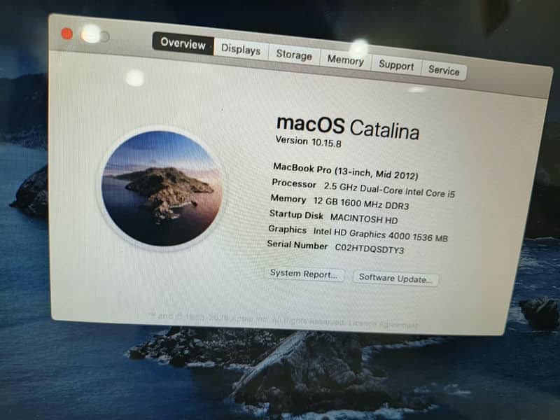 macbook pro 2012 6