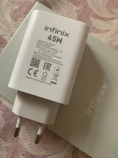 Infinix fast charger 45W