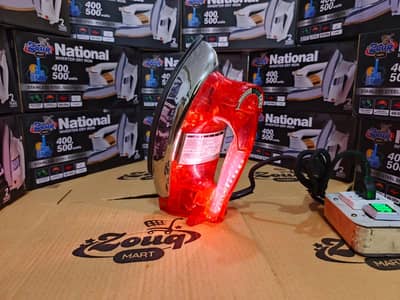 400 WATT NATIONAL IRON  SAVE ELECTRICITY (03024091975)(03134471212)