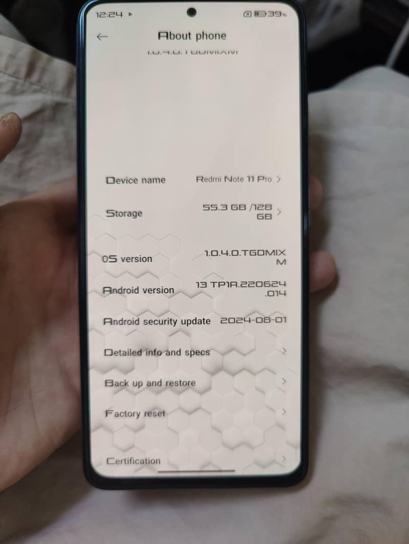 Xiaomi Redmi Note 11 Pro 1