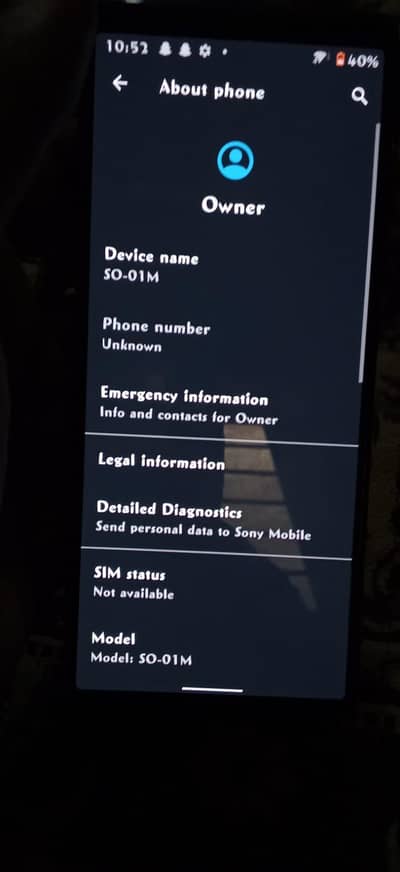 Sony Xperia 5 mark 2 pta approved