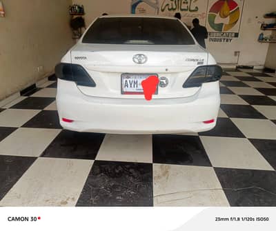 Toyota Corolla XLI 2012