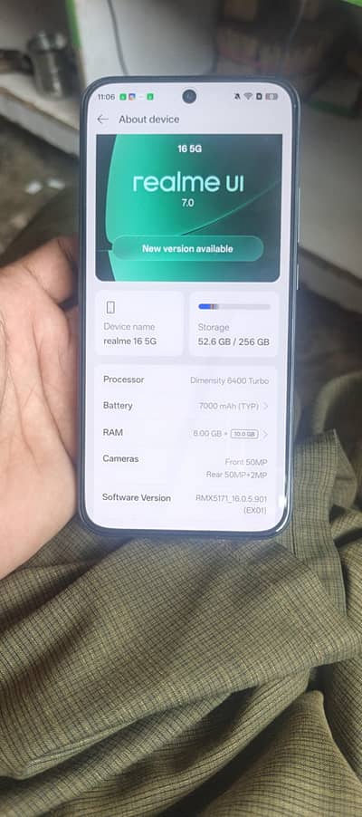 open box 6.6. 2026 air black color hai condition 10/10