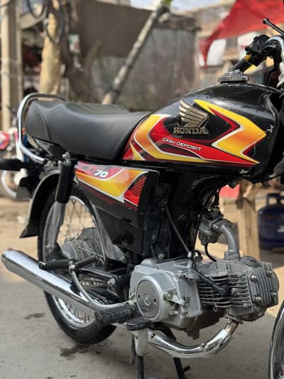 Honda cd70 brand new condition
