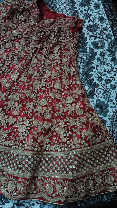 Red Bridal Lehanga | Wedding dress | Luxury Lehnga