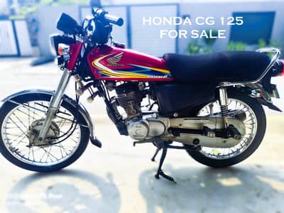 HONDA CG 125 - 2019 FOR SALE