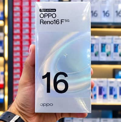 oppo Reno 16f 5G 12gb 256 GB official PTA approve 03491991581