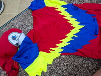 kids parrot costume