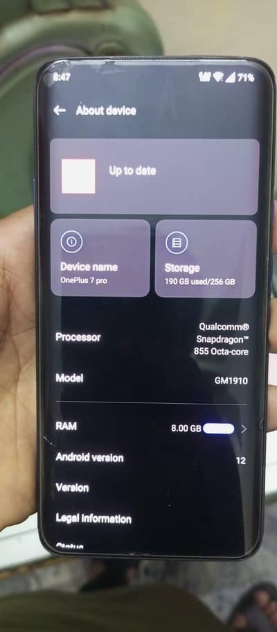One Plus 7 Pro