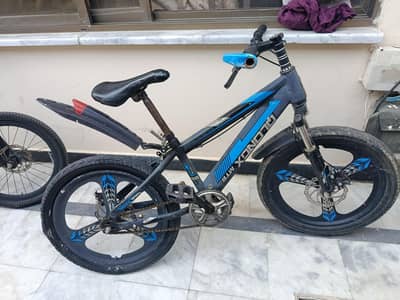 2 slightly used kids bicycle for sale