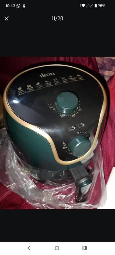 New Air fryer for sale 3.5 liter