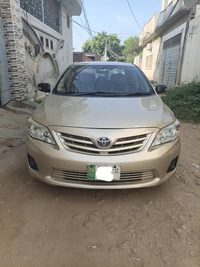 Toyota Corolla GLI 2012 automatic