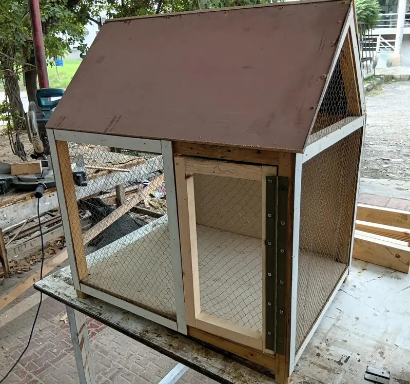 Cage for Birds and Other (wooden) Hens and chicks, strong. — photo 2