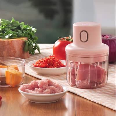 Electric Mini Chopper 250ml - Wireless - Box Pack